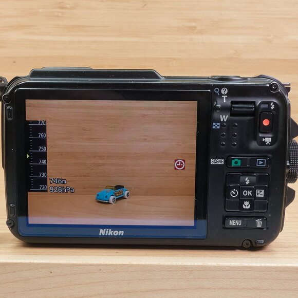 Nikon Coolpix AW110 / 16MP / Waterproof 18m / Shockproof / Full HD / GPS / Blue - Picture 10 of 10